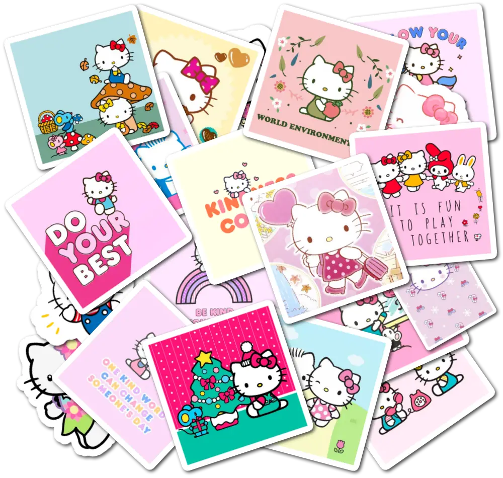 Hello Kitty - Наклейки на телефон - Sticker Universe