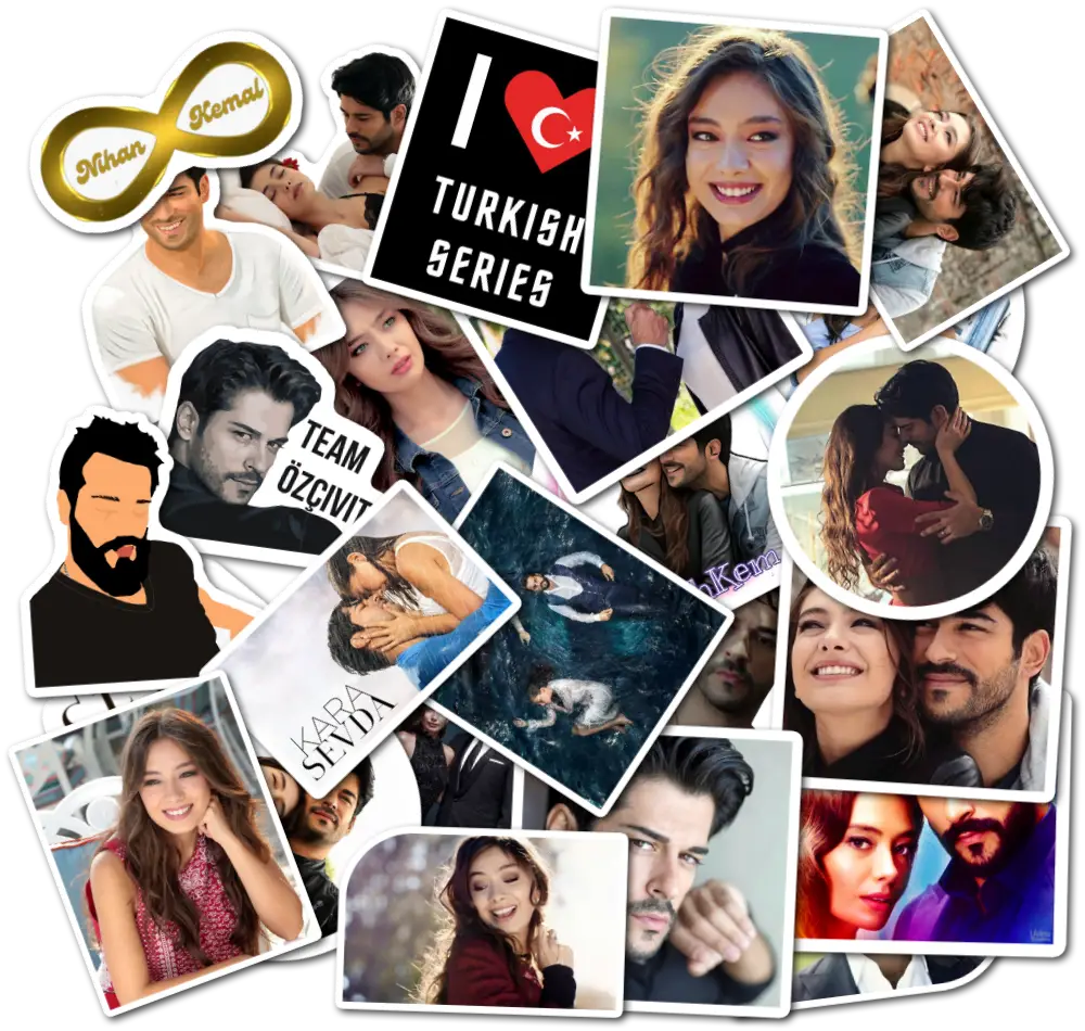 Черная любовь / Kara Sevda / Endless Love - Наклейки на телефон - Sticker  Universe