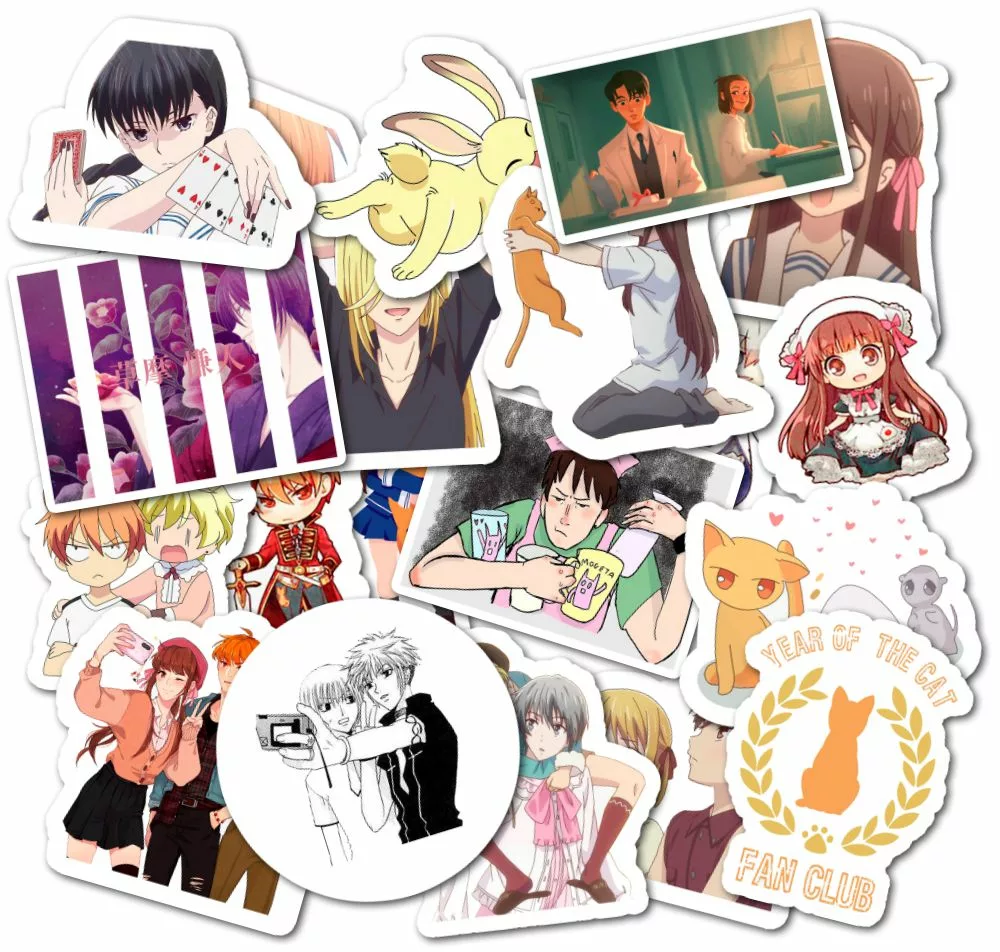 Корзинка фруктов / Fruits Basket / Furuba - Наклейки на телефон - Sticker  Universe