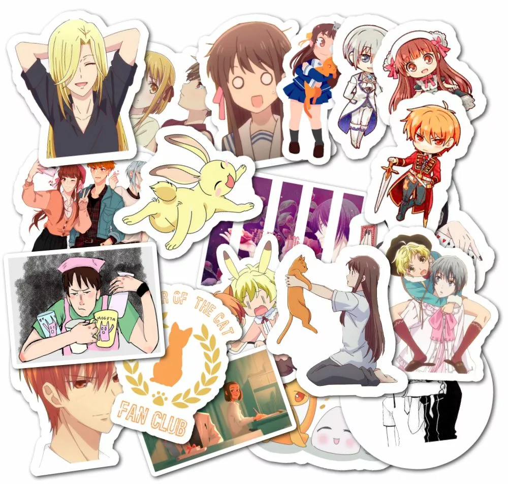 Корзинка фруктов / Fruits Basket / Furuba - Наклейки на телефон - Sticker  Universe