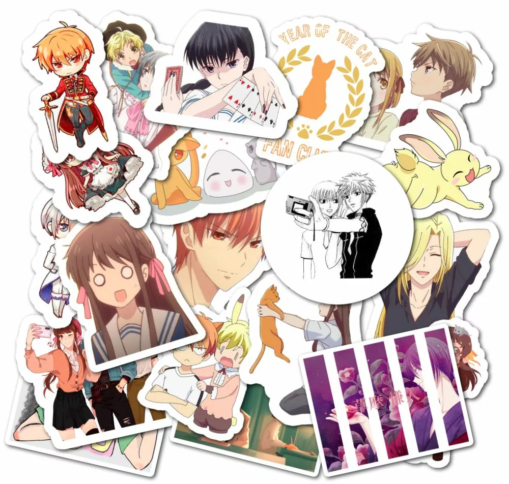 Корзинка фруктов / Fruits Basket / Furuba - Наклейки на телефон - Sticker  Universe