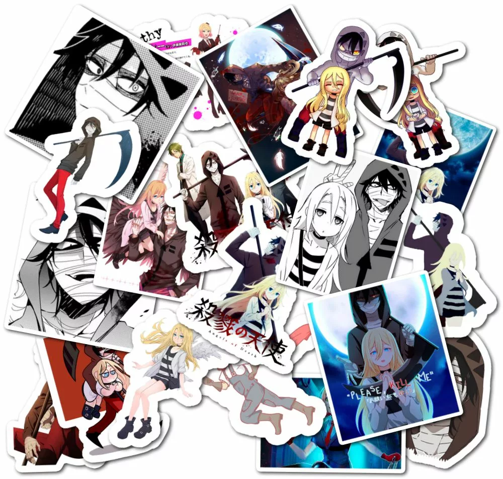 Ангел кровопролития / Angels of Death / Satsuriku no Tenshi - Наклейки на  телефон - Sticker Universe