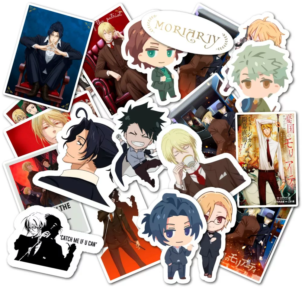 Патриотизм Мориарти / Yuukoku no Moriarty / Moriarty the Patriot - Наклейки  на телефон - Sticker Universe