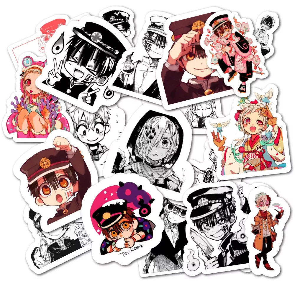 Туалетный мальчик Ханако / Jibaku Shounen Hanako-kun / Toilet-bound Hanako- kun - Наклейки на телефон - Sticker Universe