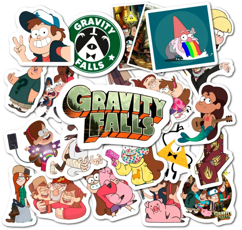 Гравити Фолз / Gravity Falls - Наклейки на телефон - Sticker Universe