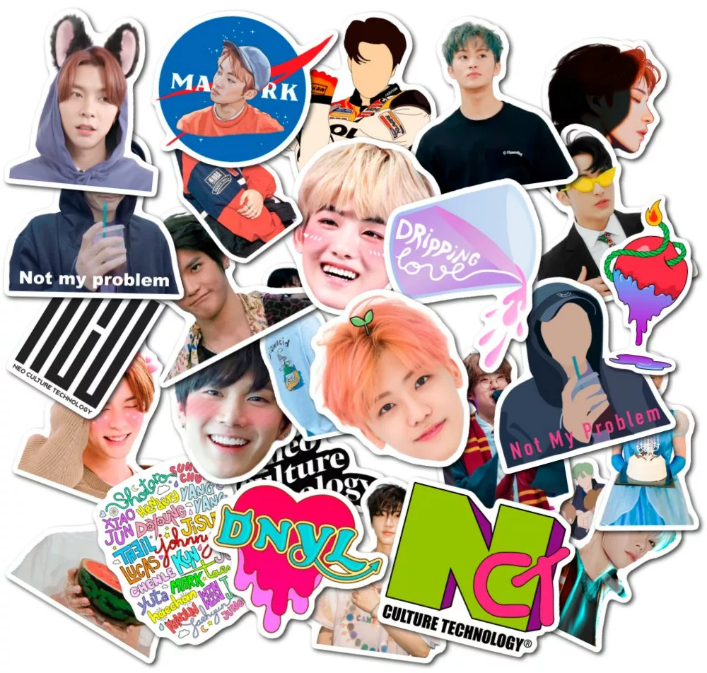 NCT (K-Pop) - Наклейки на телефон - Sticker Universe