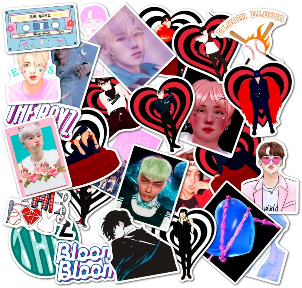 The Boyz (K-Pop) - Наклейки на телефон - Sticker Universe