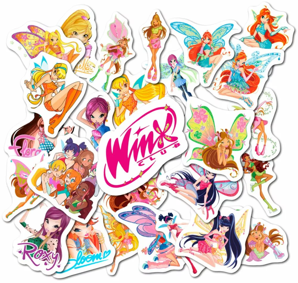 Клуб Винкс / Winx - Наклейки на телефон - Sticker Universe