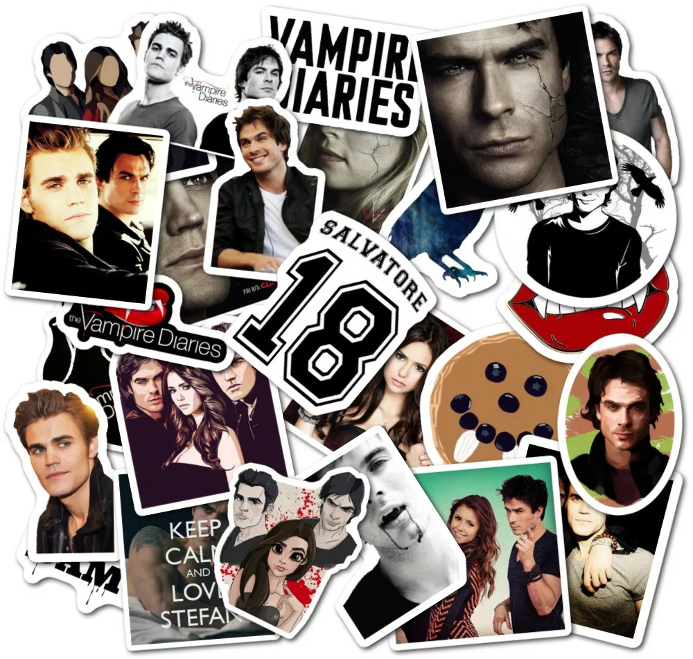 Дневники Вампира / The Vampire Diaries - Наклейки на телефон - Sticker  Universe