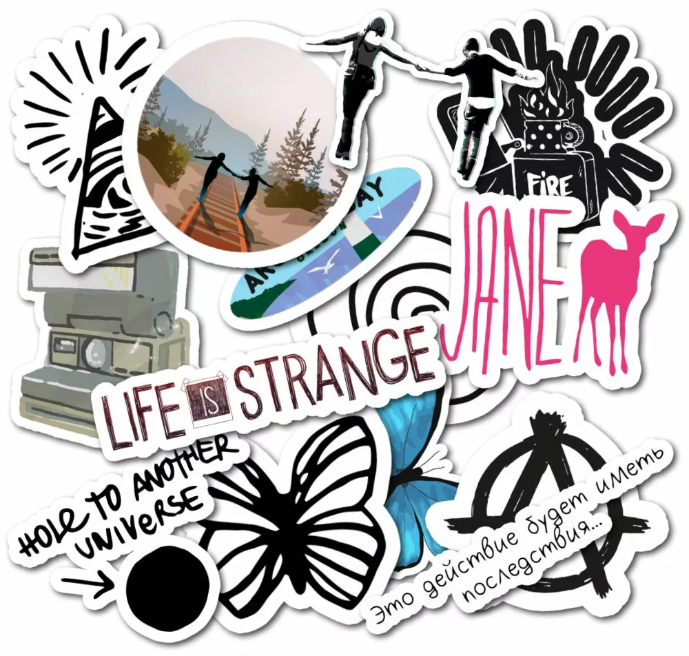 Life is Strange - Наклейки на телефон - Sticker Universe