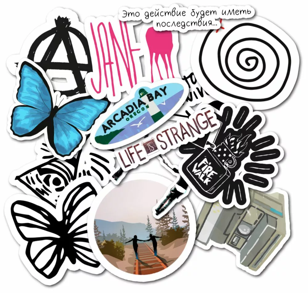 Life is Strange - Наклейки на телефон - Sticker Universe